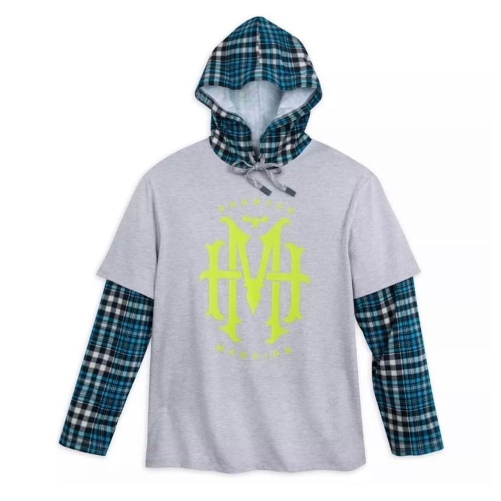 Haunted Mansion Flannel Hoodie